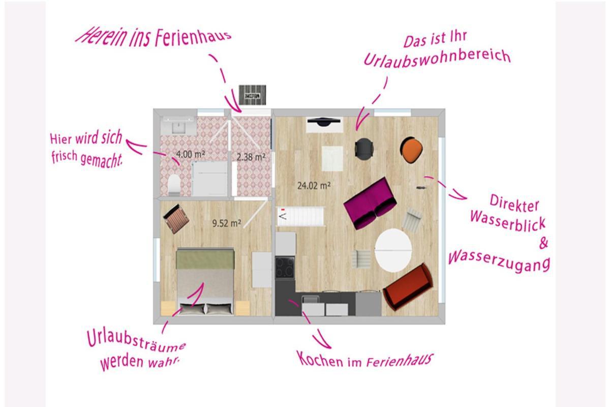 Haus Frieda Villa Breege Ngoại thất bức ảnh
